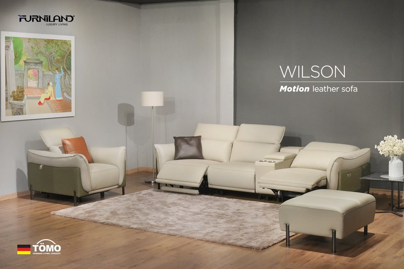 Sofa chỉnh điện Wilson nhập khẩu cao cấp từ thương hiệu uy tín tại Đức