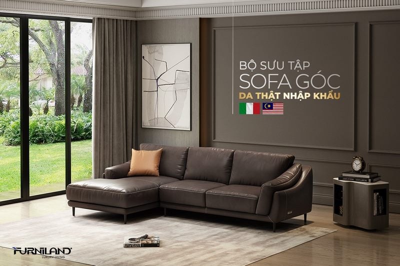 ghế sofa góc nhập khẩ cao cấp