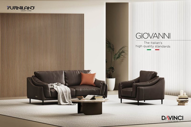 Ghế sofa kích thước nhỏ hơn 2m3