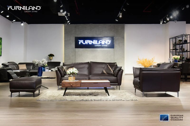 Mẫu sofa da Cannes phù hợp với văn phòng có diện tích hạn chế