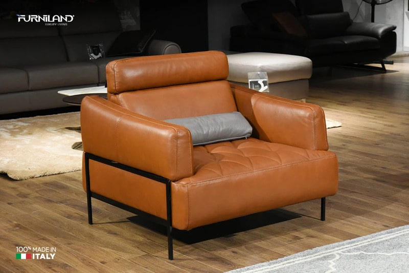Ghế sofa đơn nằm trong bộ sofa Bellini