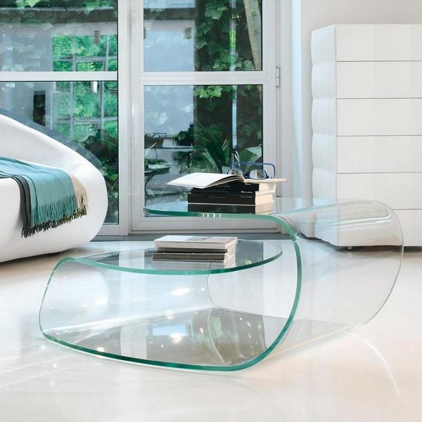 Hàng trăm mẫu bàn trà mặt kính - Bàn kính sofa phòng khách đẹp