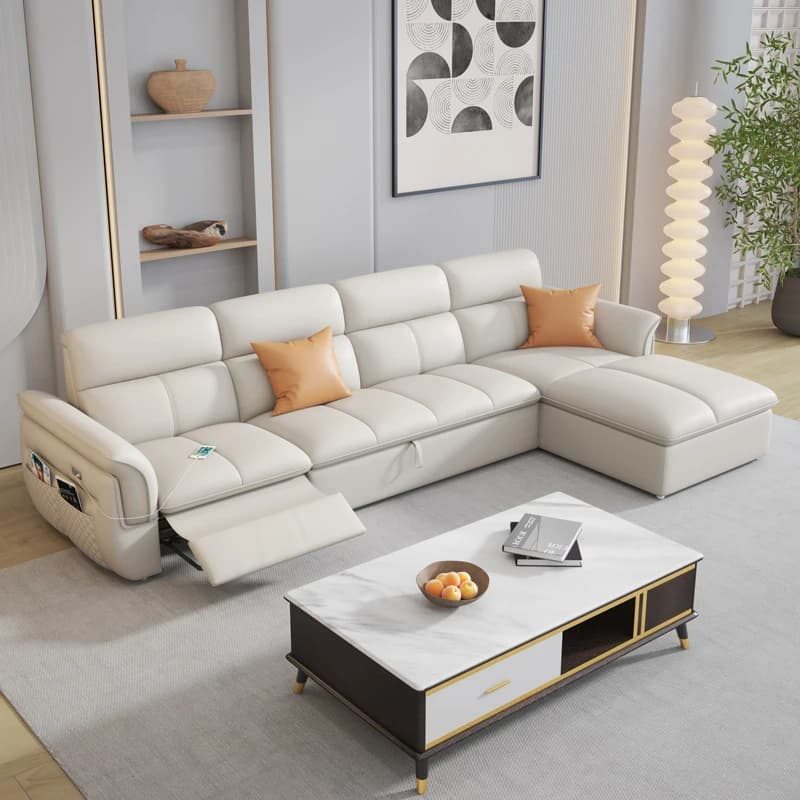 Sofa thông minh có thể điều chỉnh tựa đầu, đệm lưng theo ý muốn