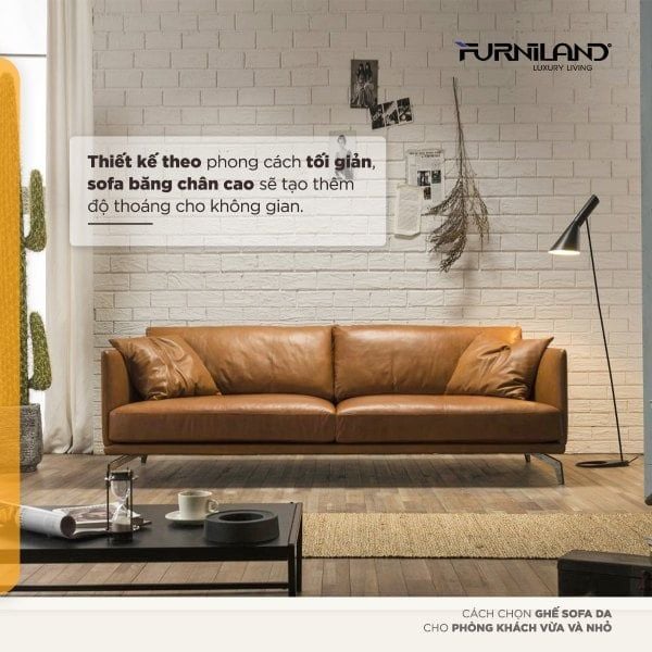 Sofa cao cấp nhập khẩu mua tại thương hiệu nội thất Furniland