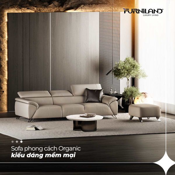 ghế sofa phong cách Organic