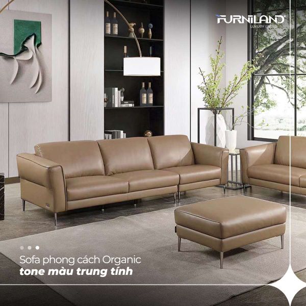 ghế sofa phong cách Organic