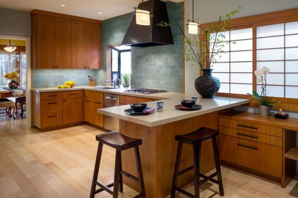 Phong cách nội thất Nhật Bản cho không gian bếp