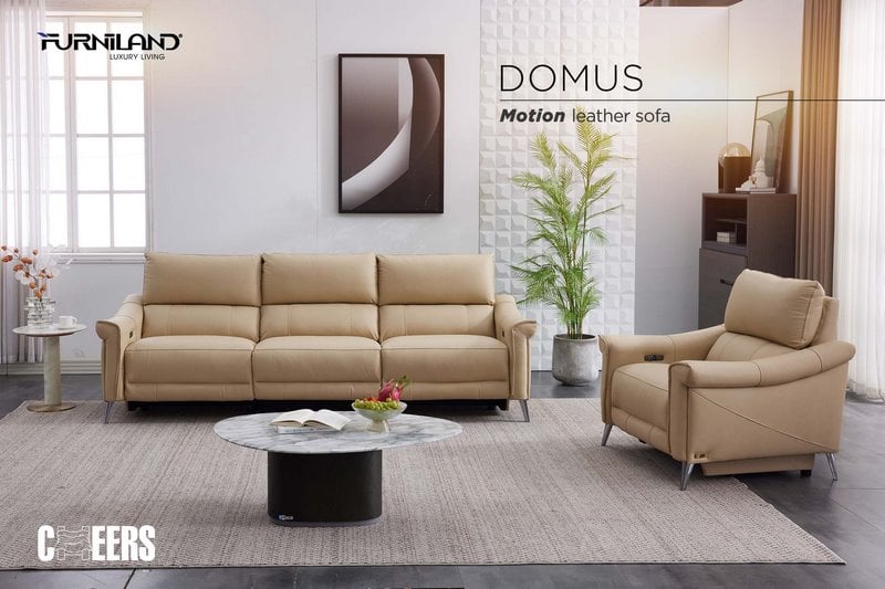 Sofa nhập khẩu Domus – Sofa chỉnh điện từ thương hiệu số 1 Thế giới Cheers