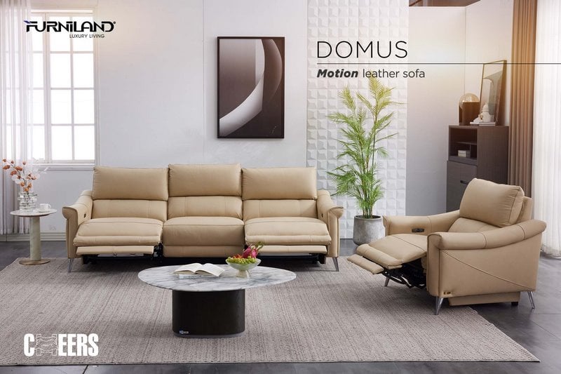 Sofa chỉnh điện Domus - Cheers Sofa - Sofa thông minh