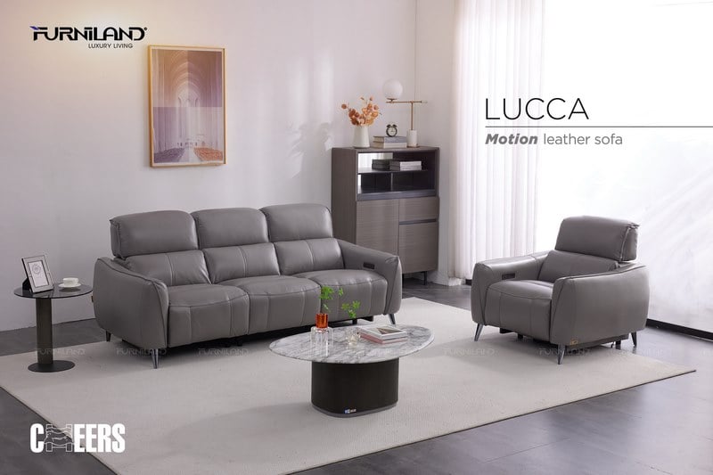 Sofa chỉnh điện Lucca - Sofa nhập khẩu - Sofa thư giãn - Cheers Sofa