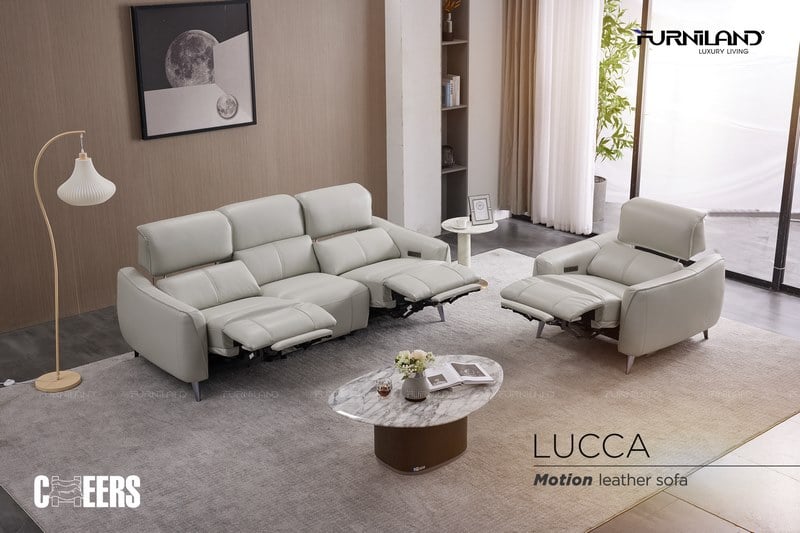 Sofa chỉnh điện Lucca - Sofa nhập khẩu - Sofa thư giãn - Cheers Sofa