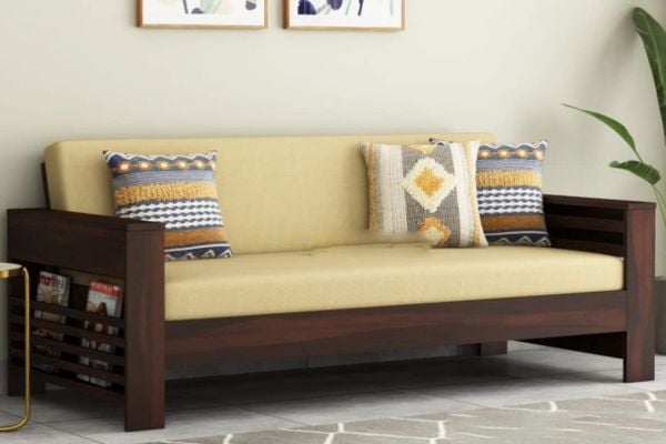 Sofa Gỗ: Nội Thất Phòng Khách Hiện Đại Và Đích Thực