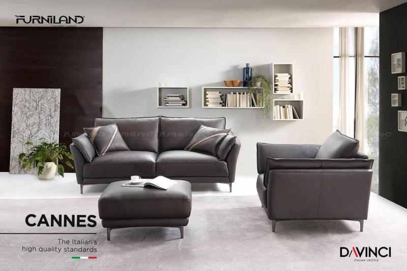 Bộ sofa mini phòng khách nhập khẩu từ Italia