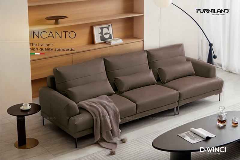 Sofa Phòng Khách Cao Cấp Incanto - Sofa Nhập Khẩu phong cách Ý