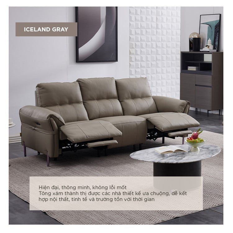Sofa thông minh chỉnh điện Lago - Cheers Sofa