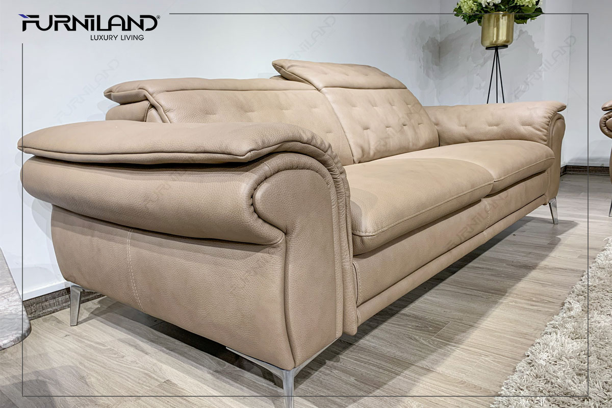 Sofa cao cấp Hollywood - Sofa nhập khẩu Italia - Da thật 100%