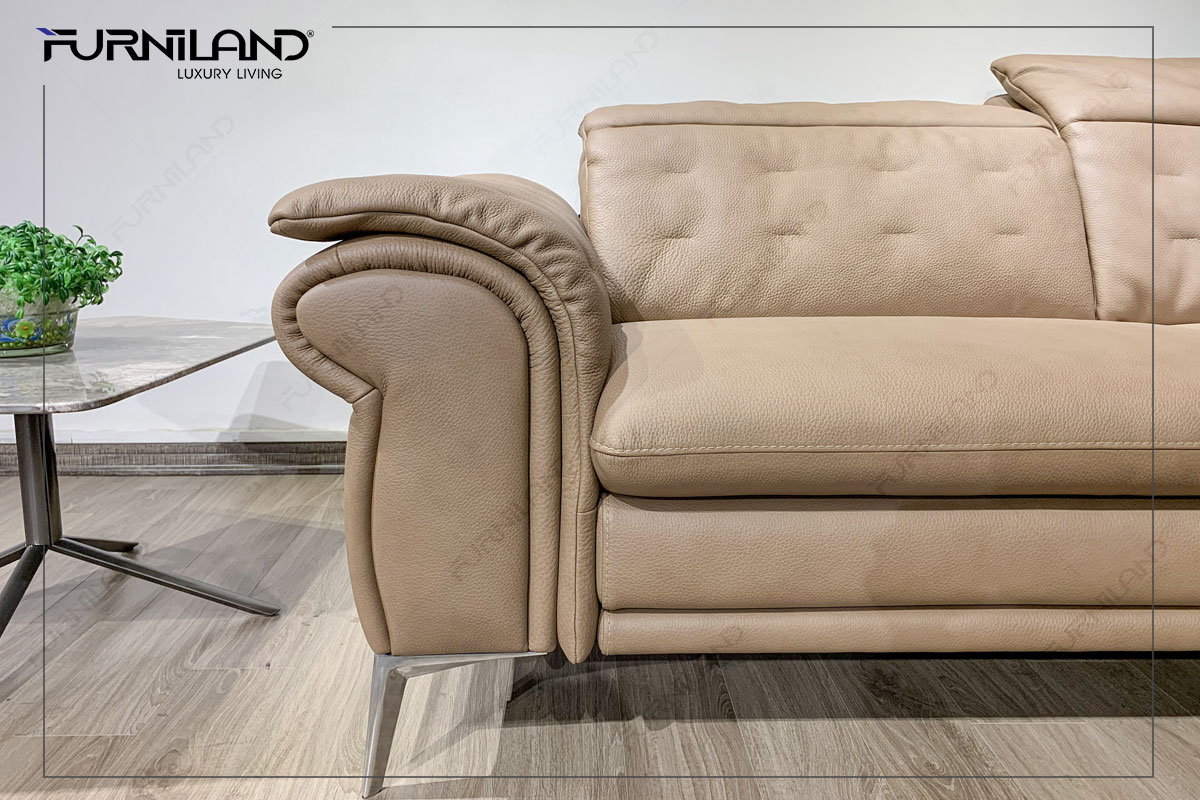 Sofa cao cấp Hollywood - Sofa nhập khẩu Italia - Da thật 100%