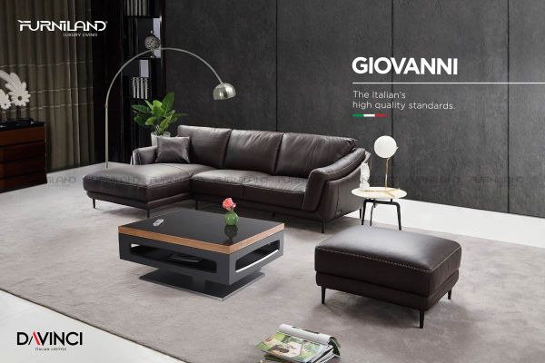 Sofa da thật nhập khẩu italia