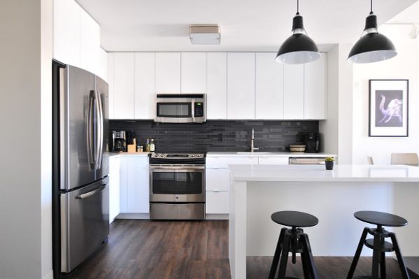 Ý tưởng thiết kế nội thất bếp căn hộ chung cư hiện đại
