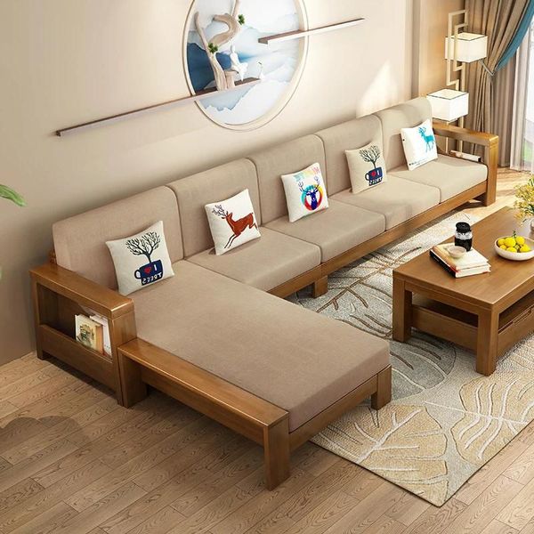 Vẻ Đẹp Và Lợi Ích Của Bộ Sofa Gỗ Phòng Khách