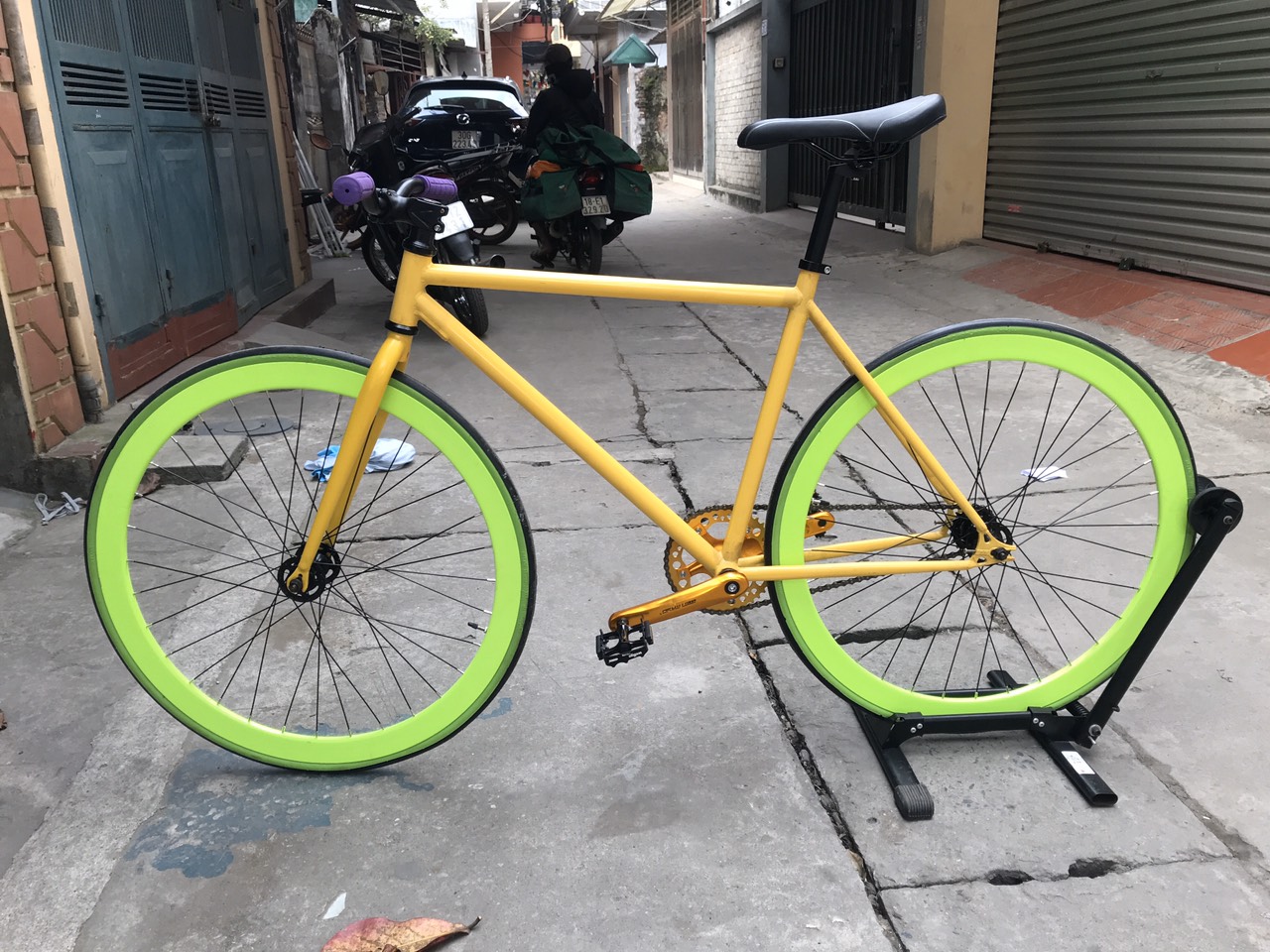XE ĐẠP KHÔNG PHANH - FIXED GEAR – Hanoibike shop