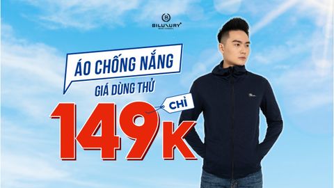 DEAL SIÊU HOT, GIÁ SIÊU ƯU ĐÃI - ÁO CHỐNG NẮNG 2 IN 1 CHỈ 149K