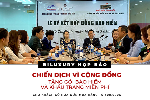 BILUXURY CHUNG TAY CHỐNG DỊCH COVID 19