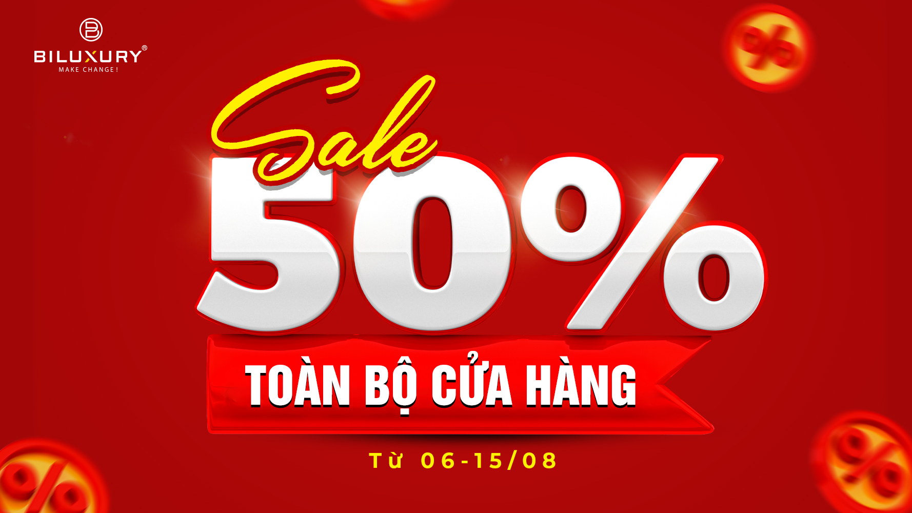 BÙNG NỔ KHUYẾN MÃI - SALE 50% TOÀN BỘ SẢN PHẨM