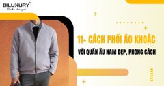 11 Cách Phối Áo Khoác Với Quần Âu Nam Đẹp, Phong Cách
