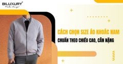 Cách Chọn Size Áo Khoác Nam Chuẩn Theo Chiều Cao, Cân Nặng