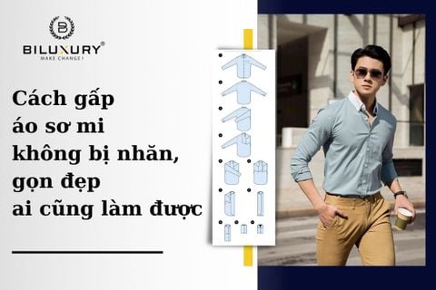 [Tips] 6+ Cách Gấp Áo Sơ Mi Không Nhăn Cực Đẹp Và Gọn Gàng