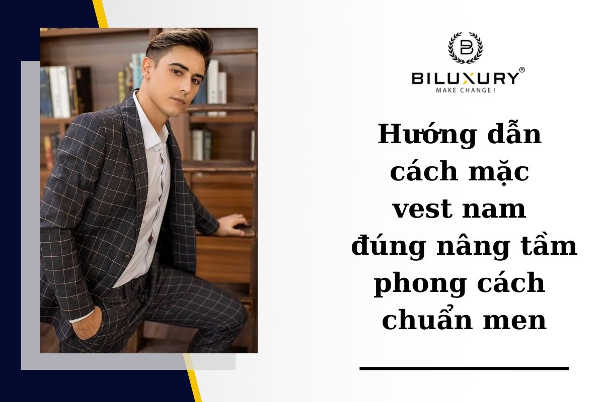 Cách Mặc Vest Nam Đúng Theo Phong Cách Lịch Lãm Chuẩn Men