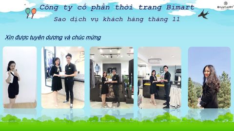 Sao dịch vụ khách hàng tháng 11/2021
