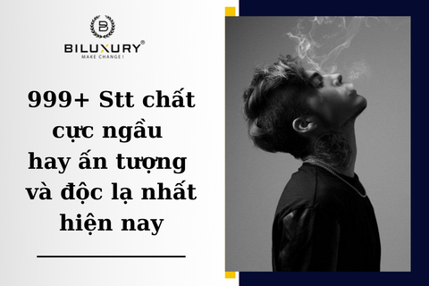 999+ Stt chất cực ngầu hay ấn tượng và độc lạ nhất hiện nay