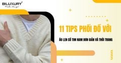 11 Tips phối đồ với áo len cổ tim nam đơn giản và thời trang