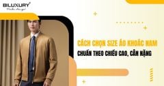 Cách Chọn Size Áo Khoác Nam Chuẩn Theo Chiều Cao, Cân Nặng