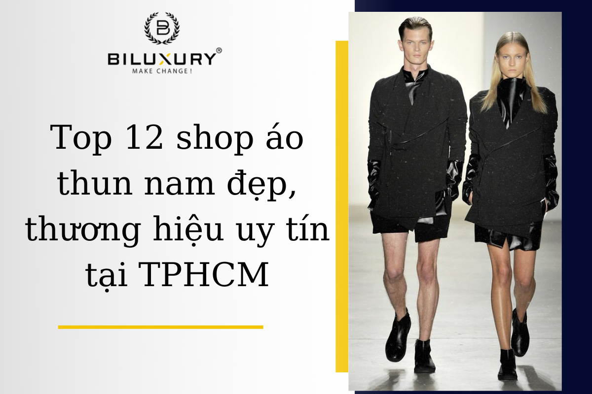 Top 12 shop áo thun nam đẹp, thương hiệu uy tín tại TPHCM