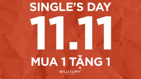 HAPPY SINGLE DAY 11/11 - ƯU ĐÃI MUA 1 TẶNG 1, ĐỒNG GIÁ TỪ 99K