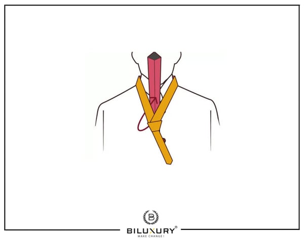 Cách thắt cà vạt Four In Hand đơn giản