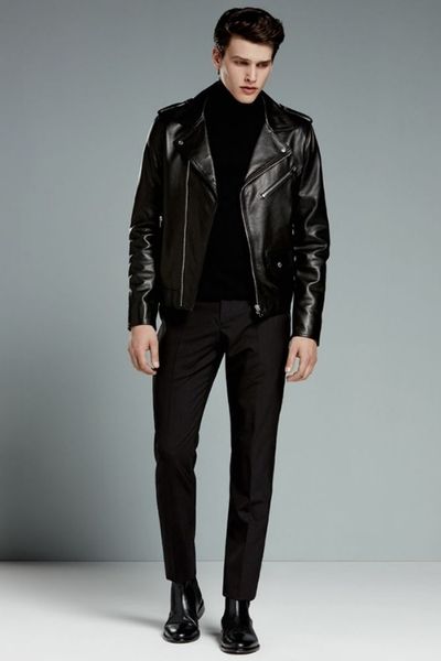 áo khoác nam phối quần âu