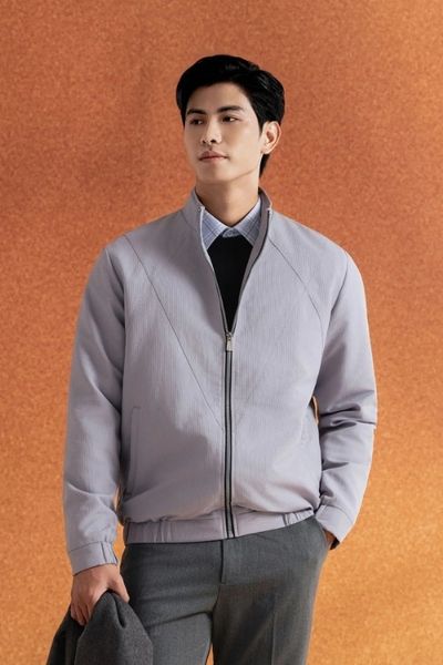 áo khoác nam phối quần âu