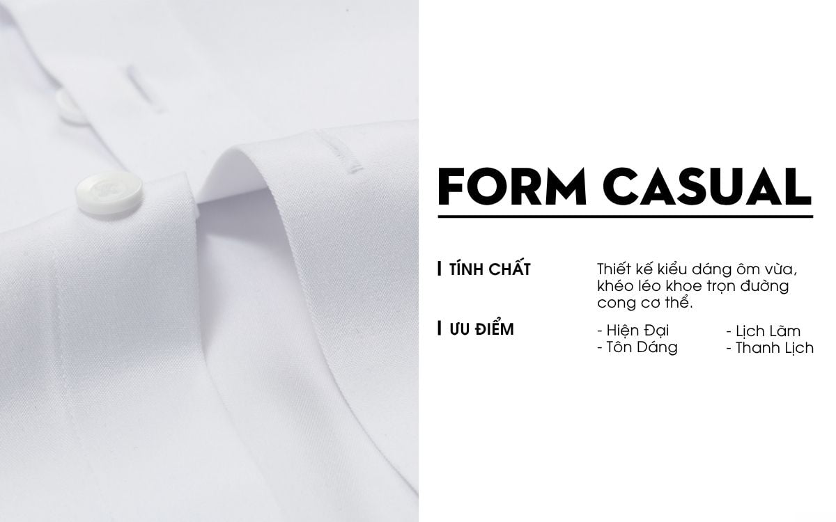 Áo Sơ Mi Trắng Cao Cấp, Chống Nhăn, Kháng Khuẩn 8SMDB413TRK