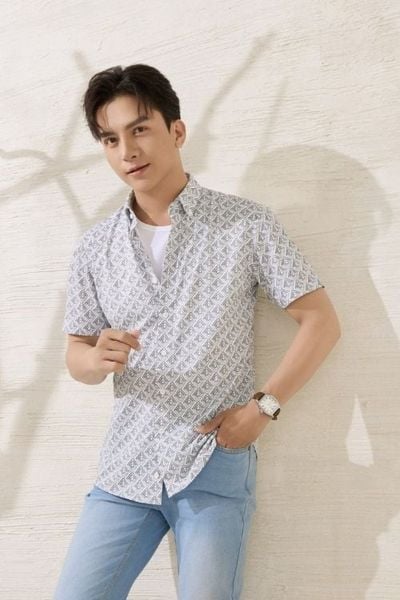 áo sơ mi nam họa tiết
