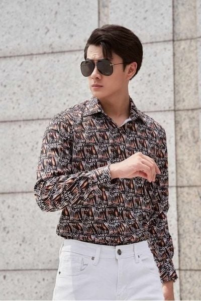 áo sơ mi nam họa tiết