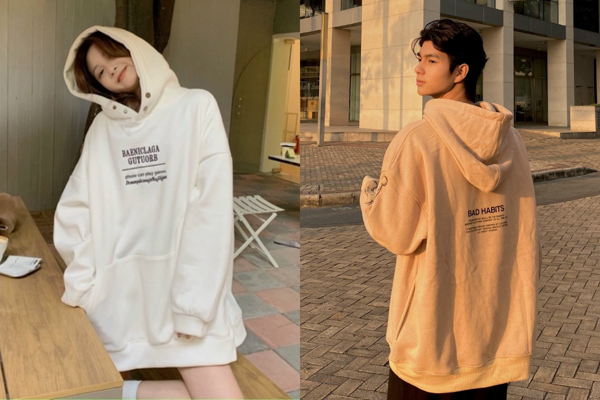 mẫu hoodie local brand bad habits