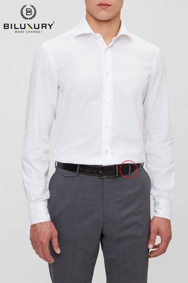 Thắt lưng nam khóa kim da thật - Dây Nịt khóa kim cho công sở - phù hợp với  quần jean và quần âu giá sỉ, giá bán buôn - Thị Trường Sỉ