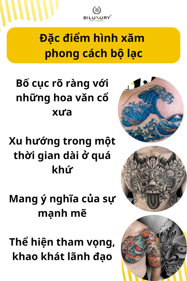 Đặc điểm hình xăm phong thái cỗ lạc