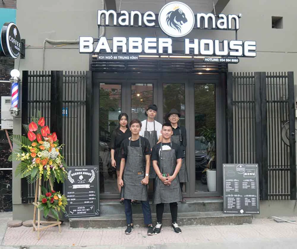 tiệm cắt tóc Mane Man Barber House