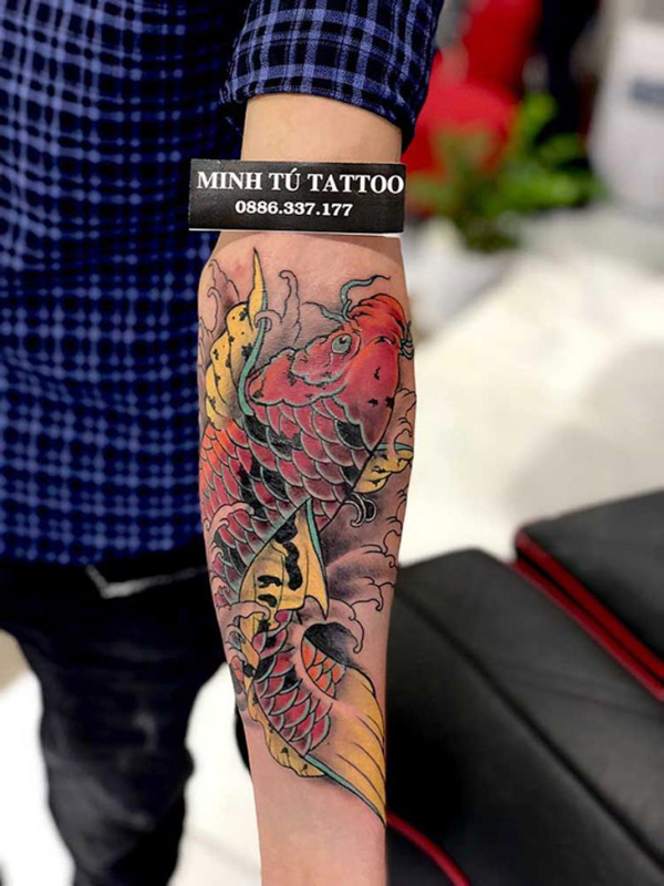 Địa chỉ tự khắc hình xăm Minh Tú Tattoo