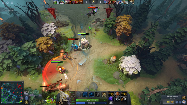 Tựa game hay Dota 2